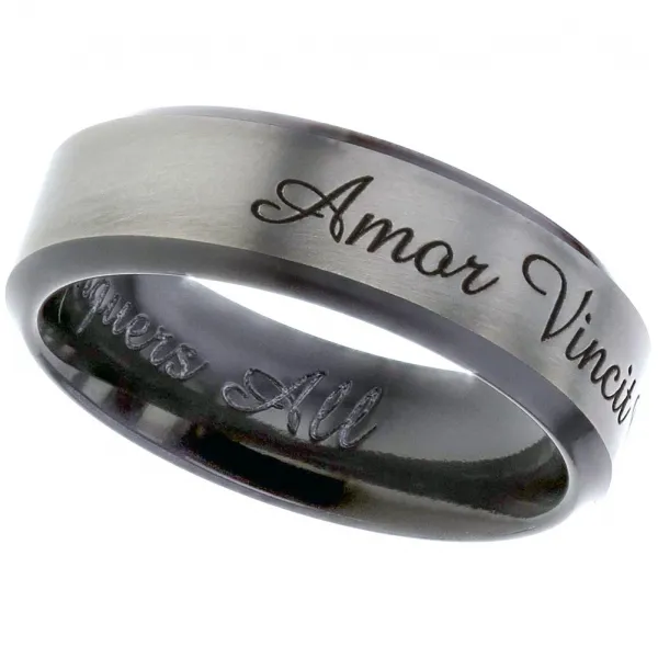 Mens personalized wedding bands outlet